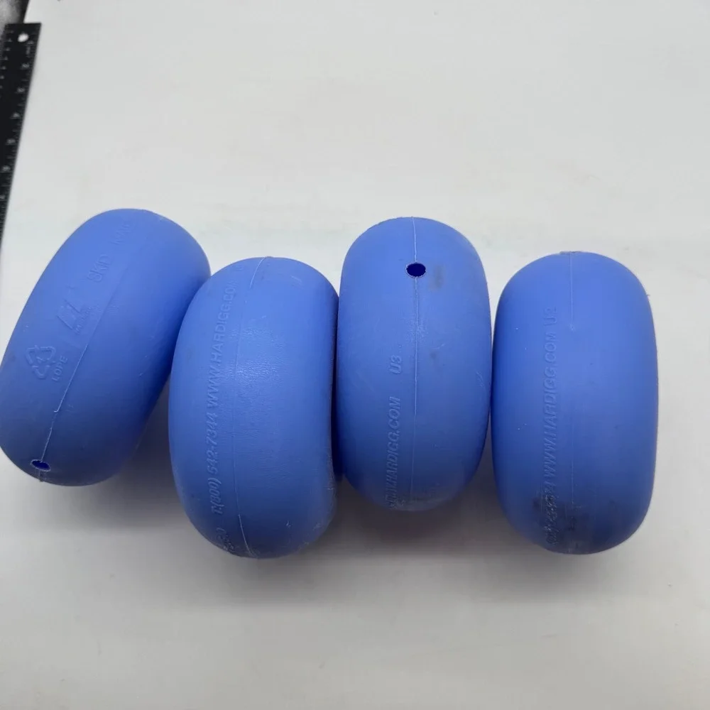 Hardigg‎ Skid-Mate Blue Air-Dampened Pallet Cushions Set of 4 Shock Absorbers